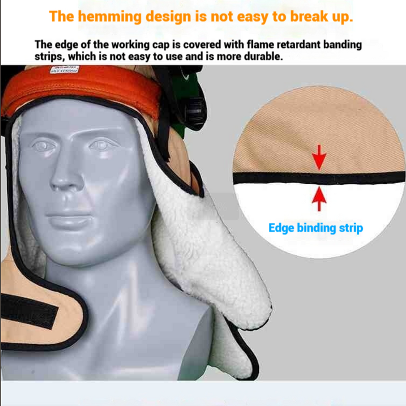 Welding Safety Hat Manufacturer - OEM Hot Selling Industrial Cotton Flame