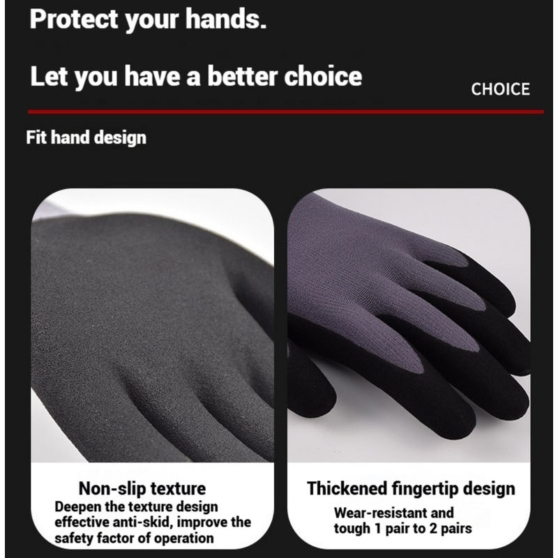 Nitrile Work Gloves Manufacturer - OEM Sandy 15 EN388 Certified Anti-Slip