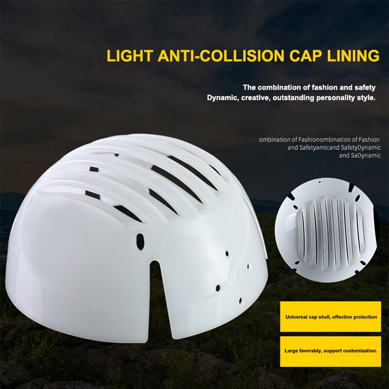 Half Helmet Hard Hat Factory - OEM Custom Construction Bump Cap Insert