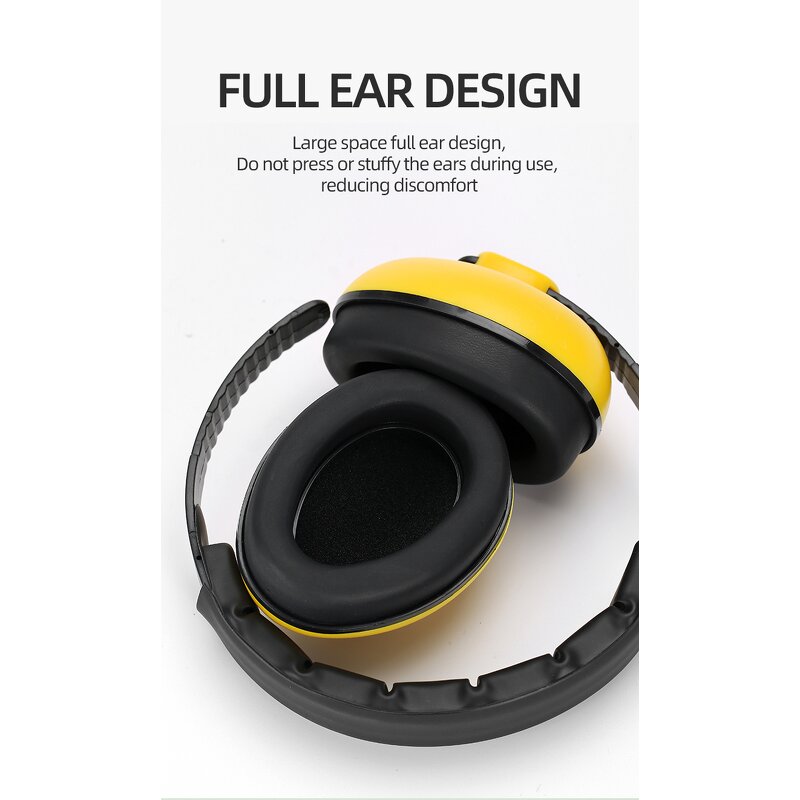 Noise Canceling Earmuffs Factory - OEM Adjustable Headband Hearing Protection