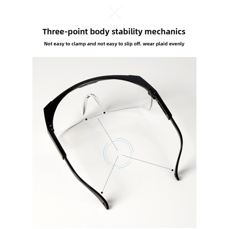 Work Safety Glasses Factory - OEM Anti-Splash Anti-Fog Lab Industrial