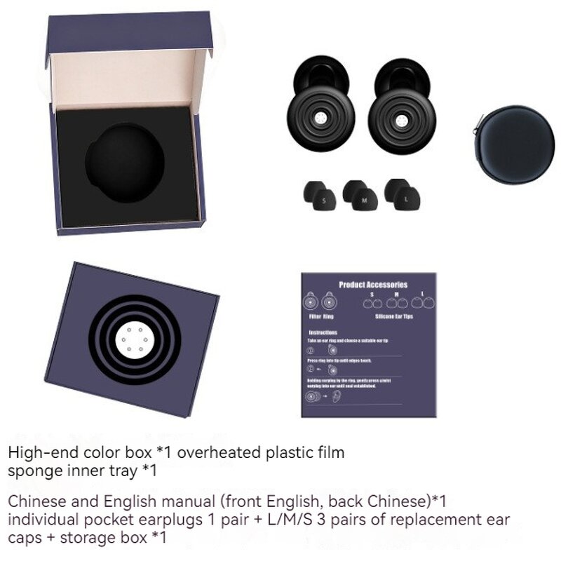 Noise Cancelling Earplugs Factory - OEM Custom Hot Selling Silicone Intelligent