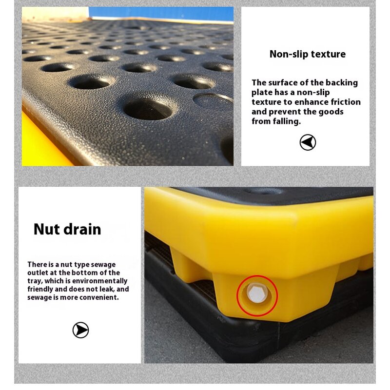 Rotomolding Tray Factory - OEM Wholesale Two- Barrel Leak-Proof Hazardous