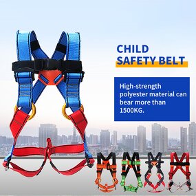Children's Safety Belt Manufacturer - OEM Outdoor Full Body Rock Climbing