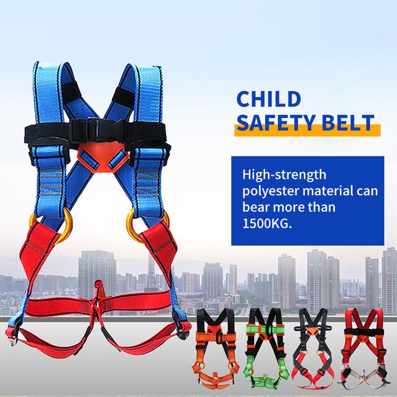 Children's Safety Belt Manufacturer - OEM Outdoor Full Body Rock Climbing