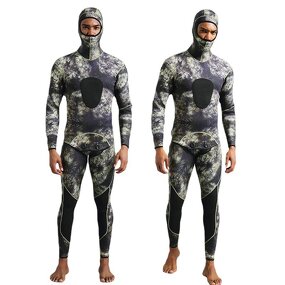 Outdoor Fishing Suit Factory - OEM Professional 3mm Camouflage Warm Diving