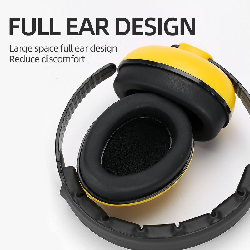 Noise Canceling Earmuffs Factory - OEM Adjustable Headband Hearing Protection