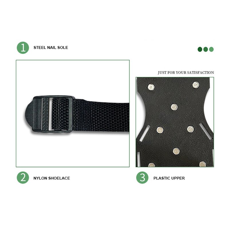 Garden Spike Safety Shoes Factory - OEM Nonslip Plastic and Metal Tools