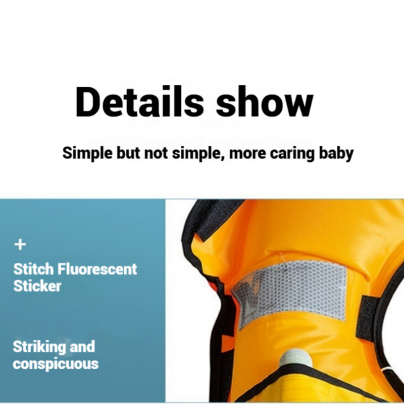 Inflatable Life Vest Factory - OEM Reflective PVC Foam Manual Automatic