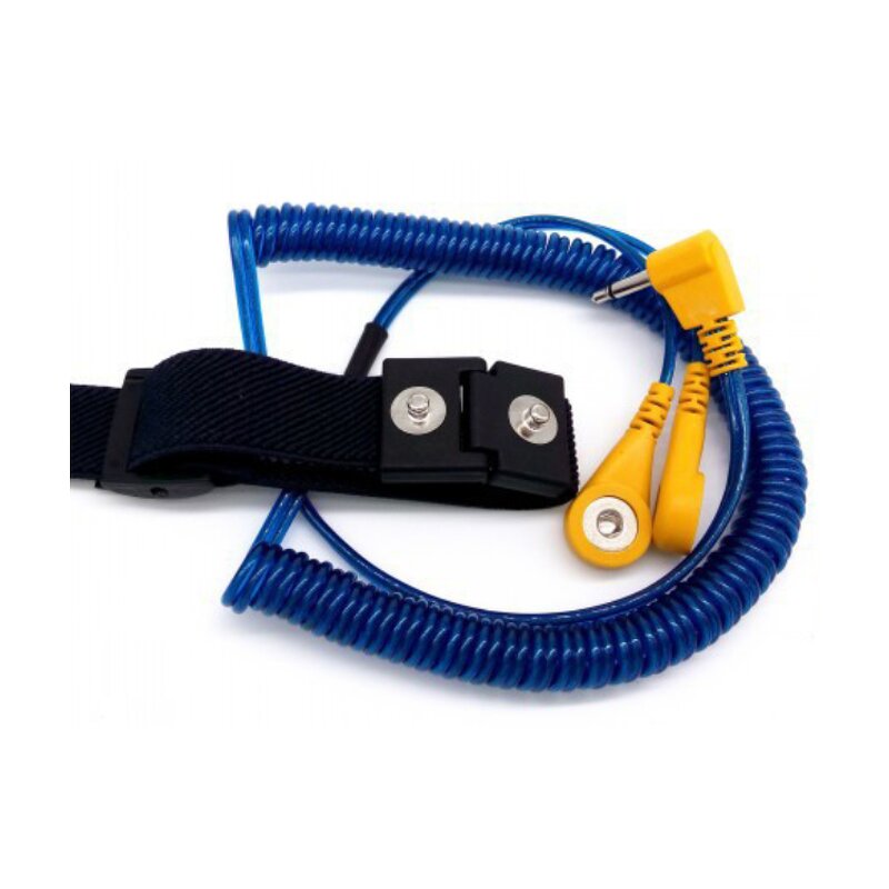 ESD Wrist Strap Manufacturer - OEM Blue Anti-Static Colorful Conductive