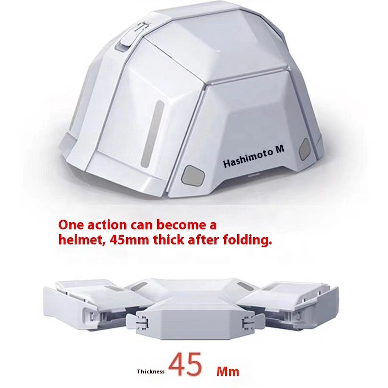 Folding Safety Helmet Manufacturer - OEM Hot-Selling Portable ABS Emergency