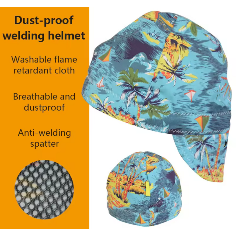 Flame Retardant Hat Factory - OEM 100% Cotton Safety Helmet Fireproof Washable