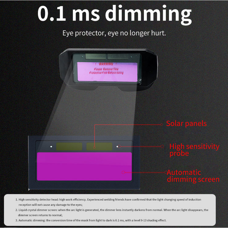 Welding Goggles Manufacturer - OEM PPE Anti-Fog Full-Frame Auto Dimming
