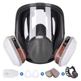 Full Face Respirator Manufacturer - OEM PPE Silicone Industrial Spraying