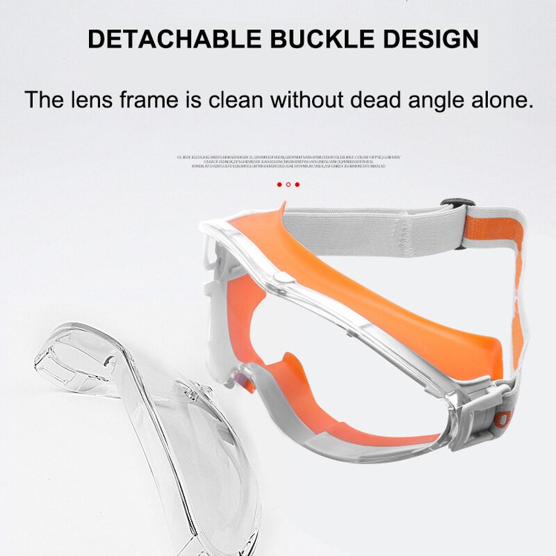 Safety Glasses Factory - OEM Eye Protection Transparent Anti Scratch Dust