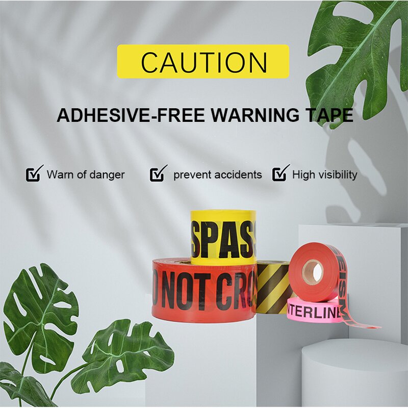 Traffic Warning Tape Manufacturer - OEM Wholesale Printable Personalized PE