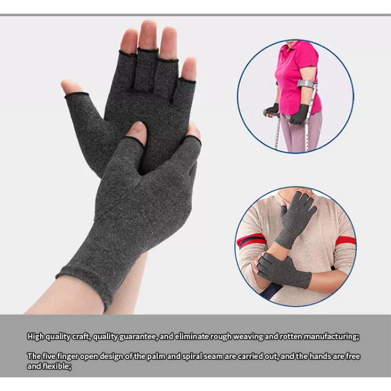 Compression Fingerless Gloves Manufacturer - OEM Pain Relief Arthritis Recovery
