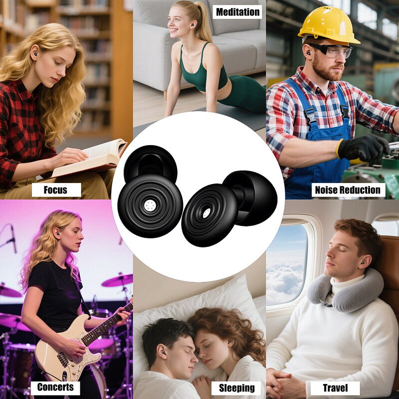 Noise Cancelling Earplugs Factory - OEM Custom Hot Selling Silicone Intelligent