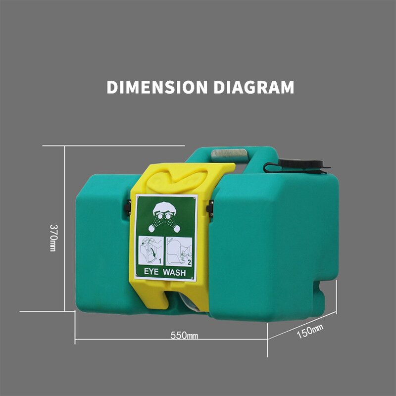 Emergency Eyewash Station Manufacturer - OEM Portable 8-16 Gallon Wall-Mounted