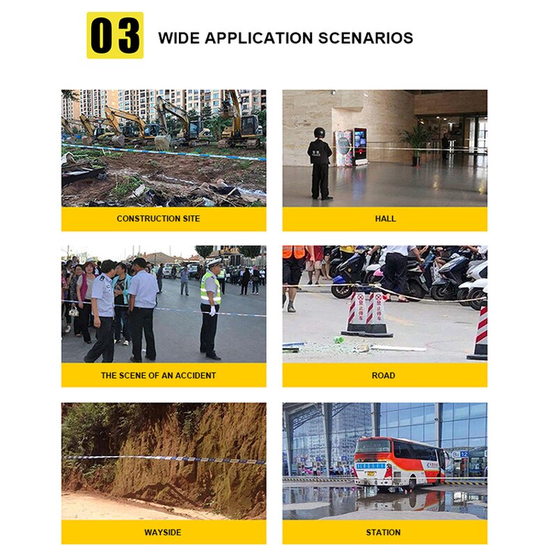 Traffic Warning Tape Manufacturer - OEM Wholesale Printable Personalized PE