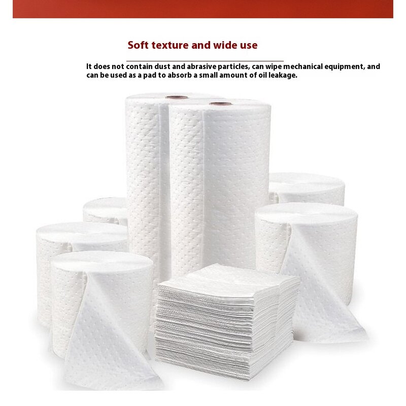 Oil Absorbent Felt Sheets Manufacturer - OEM White for Spill Areas Factory Price