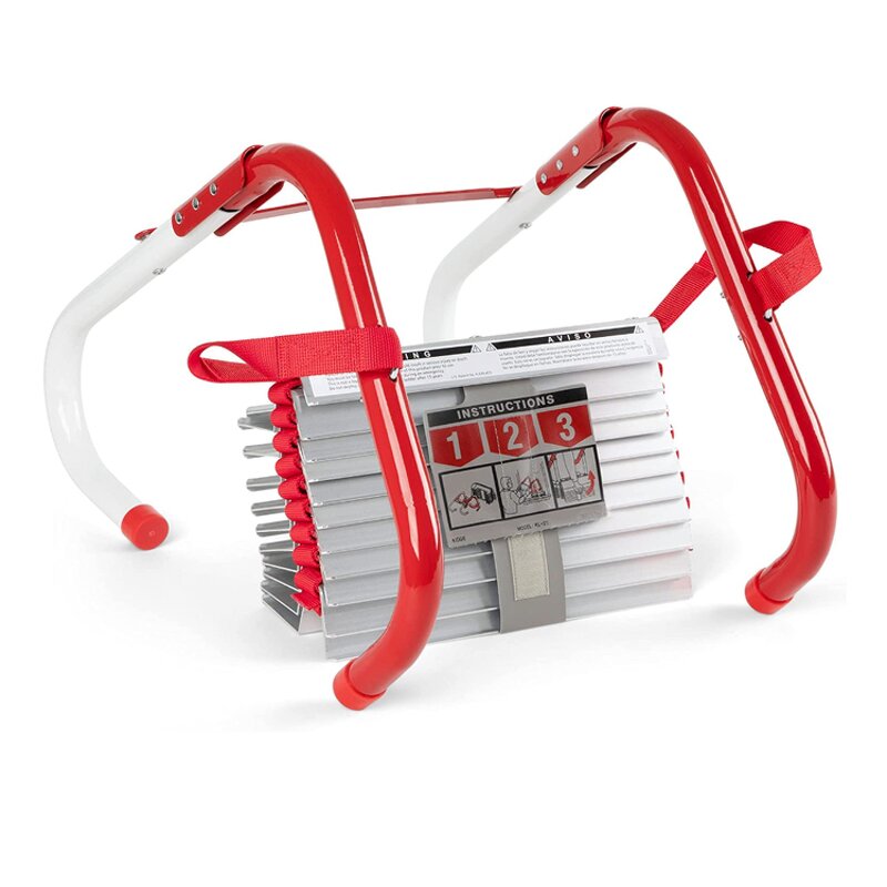 Fire Escape Ladder Manufacturer - OEM Portable Custom Size Aluminum Retractable