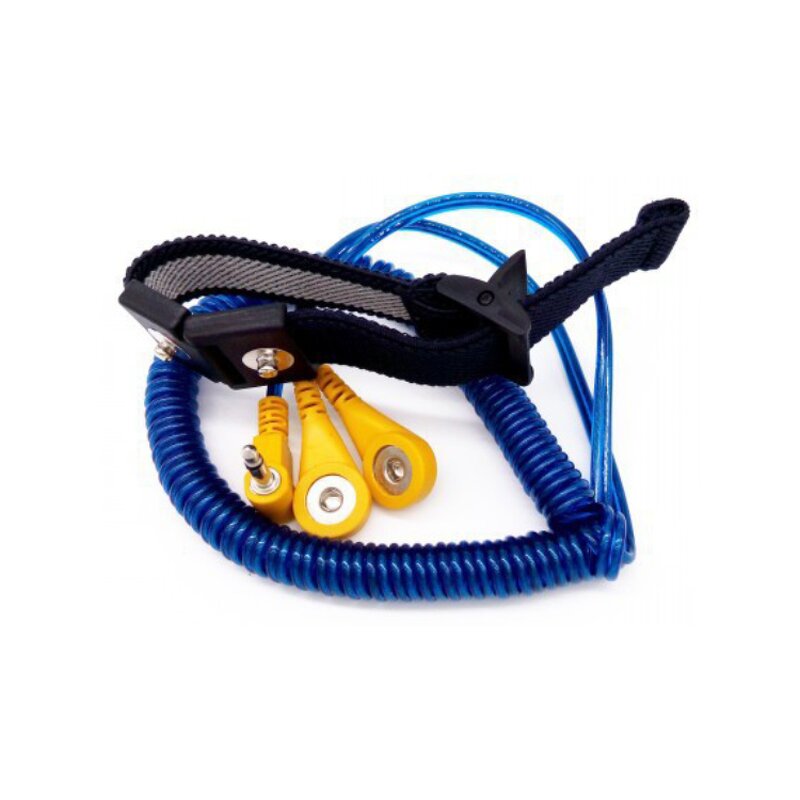 ESD Wrist Strap Manufacturer - OEM Blue Anti-Static Colorful Conductive