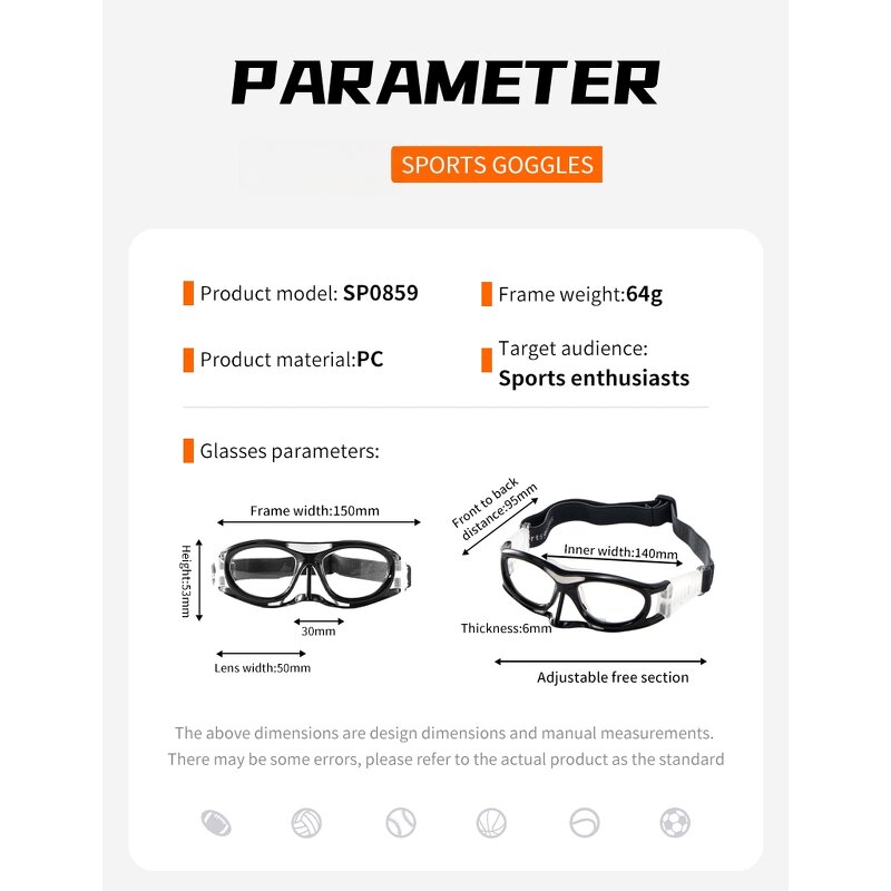 Safety Goggles Manufacturer - OEM Adult and Kids Basketball Protective