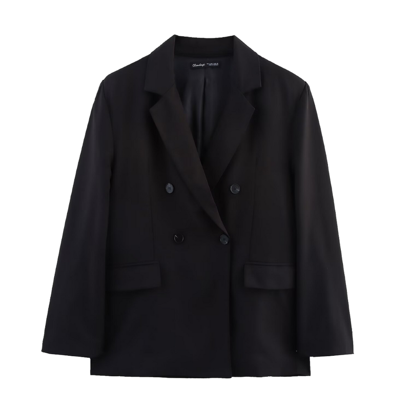Women's Blazer Manufacturer - OEM Commuter Double Breasted Jacket