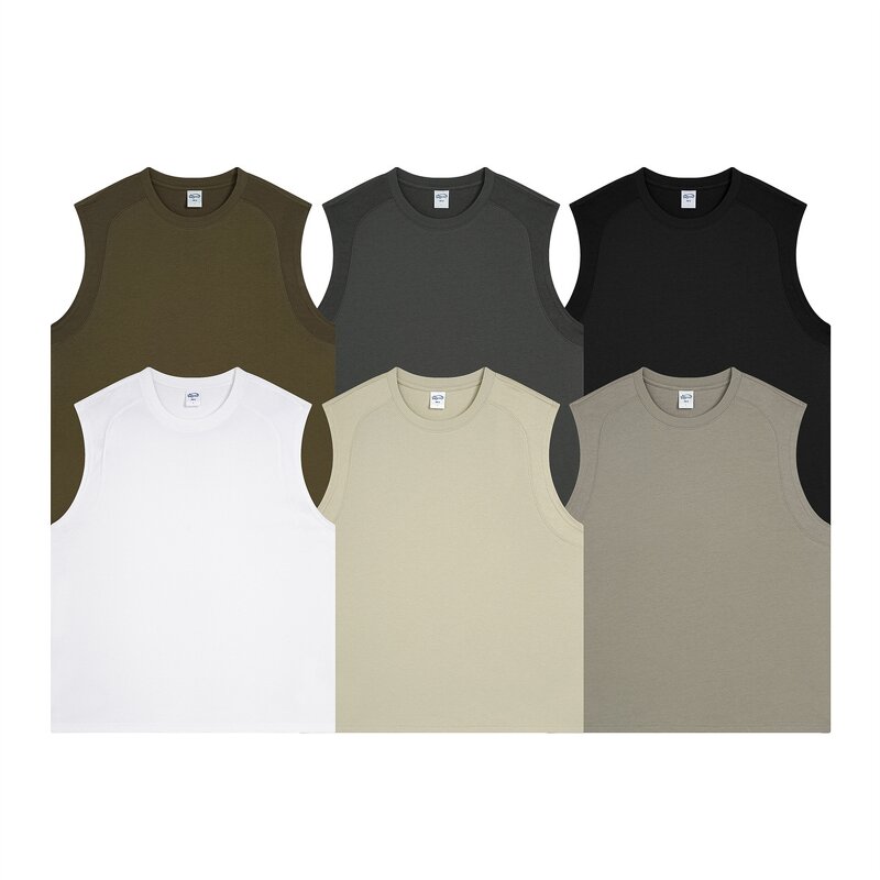 Men's Tank Top Manufacturer - Bulk Cotton Sleeveless Vest