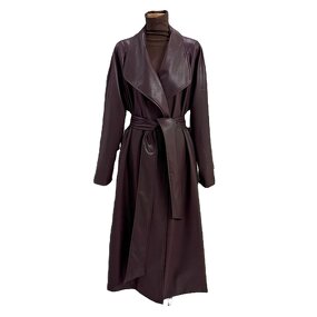 Women's Trench Coat Manufacturer - Custom Waterproof PU Leather Coat