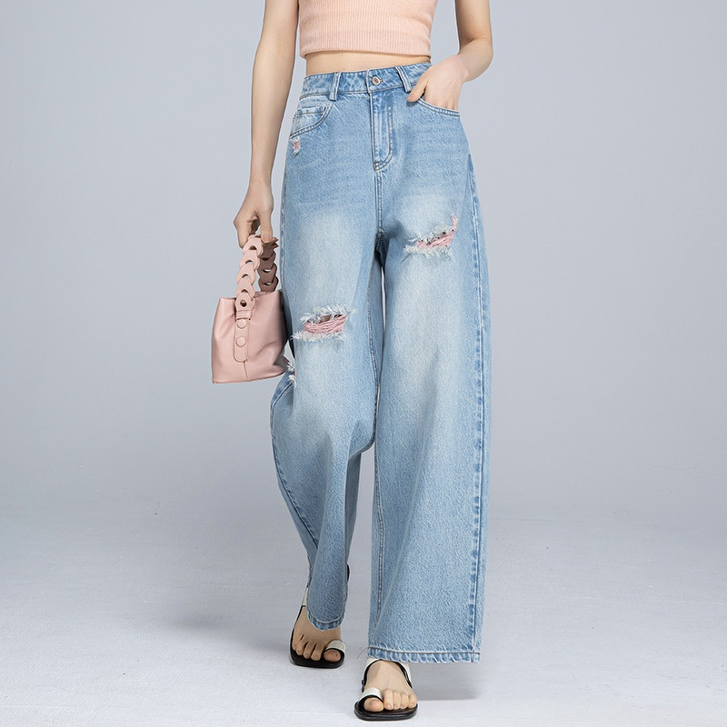 Women's Jeans Manufacturer - OEM High Waist Wide Leg Pants