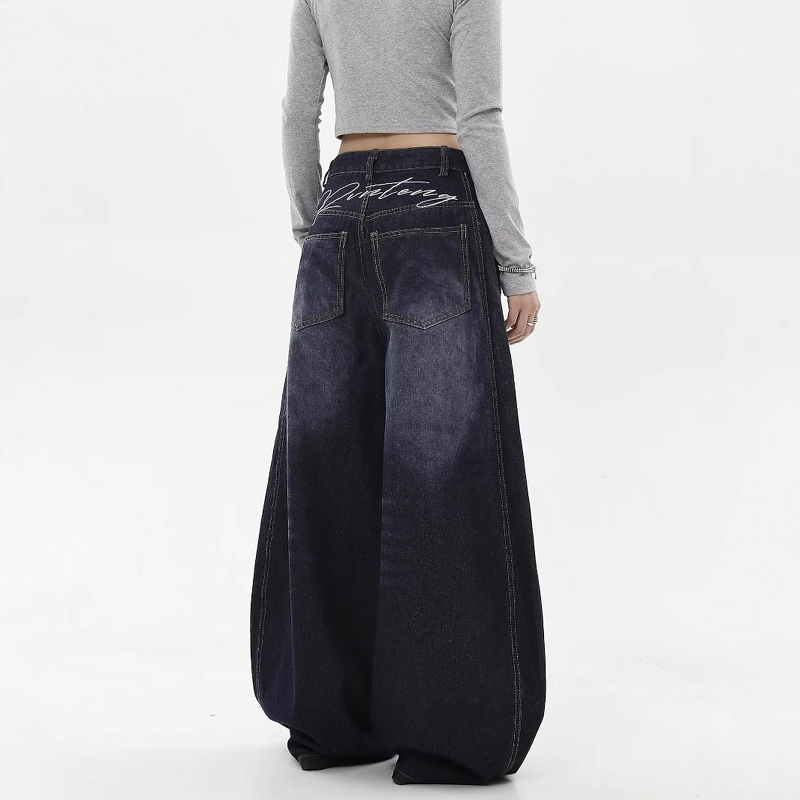 Men's Pants Supplier - Custom Vintage Straight Leg Denim