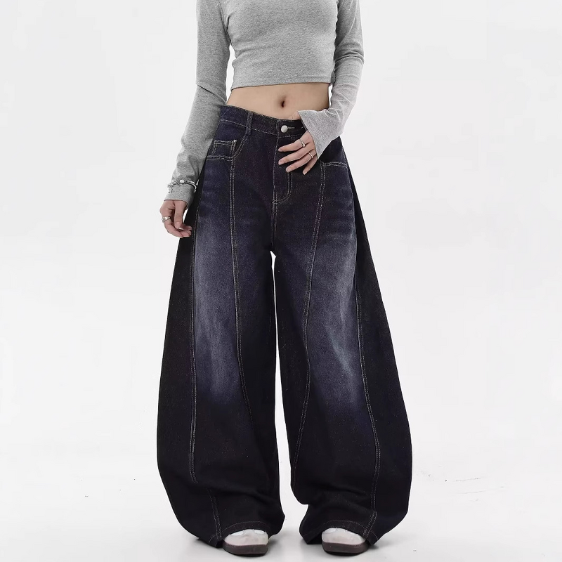 Men's Pants Supplier - Custom Vintage Straight Leg Denim