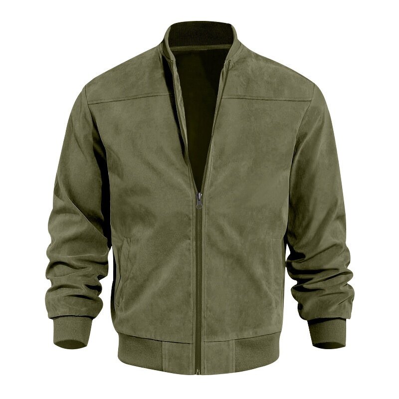 Men's Jacket Manufacturer - OEM Solid Color Winter Coat
