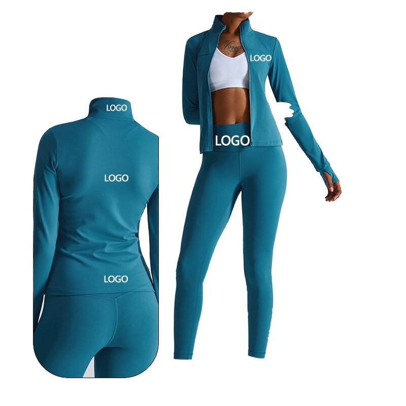 Women's Yoga Set Manufacturer - Custom High Waist Leggings Set