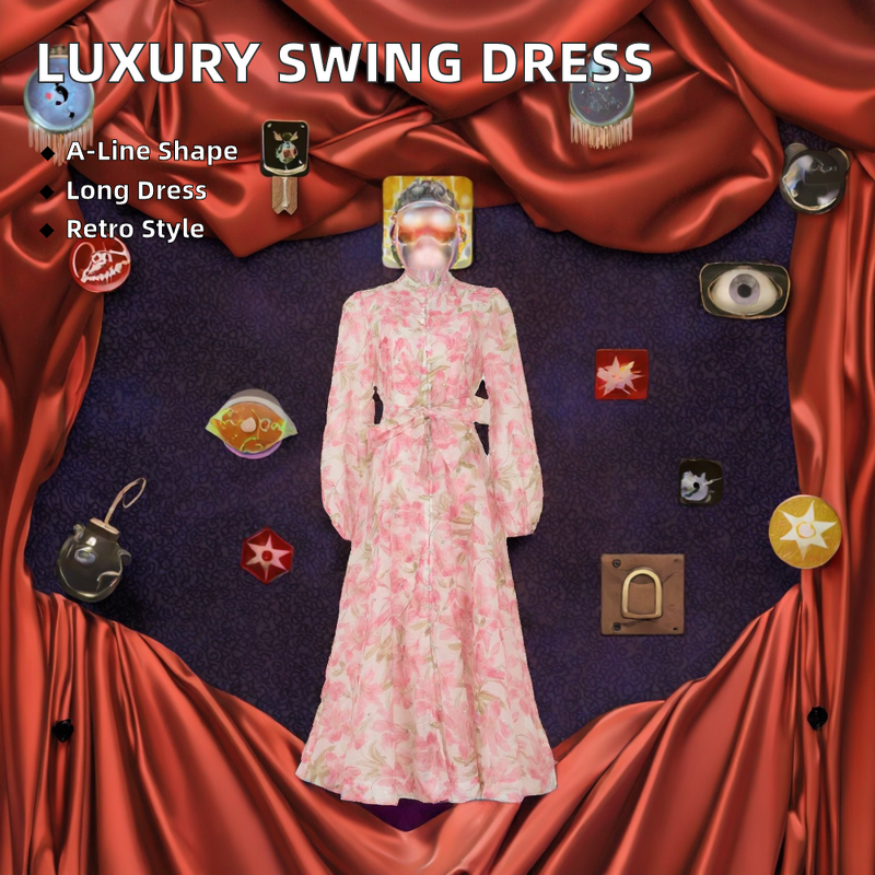 Women's Dress Factory - OEM Luxury Diamond Swing Dress