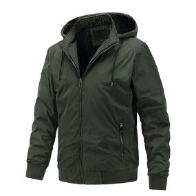 Men's Coat Factory - Custom Windproof Hooded Jacket