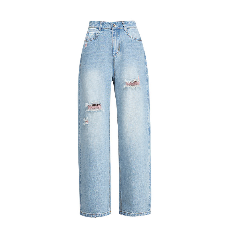 Women's Jeans Manufacturer - OEM High Waist Wide Leg Pants