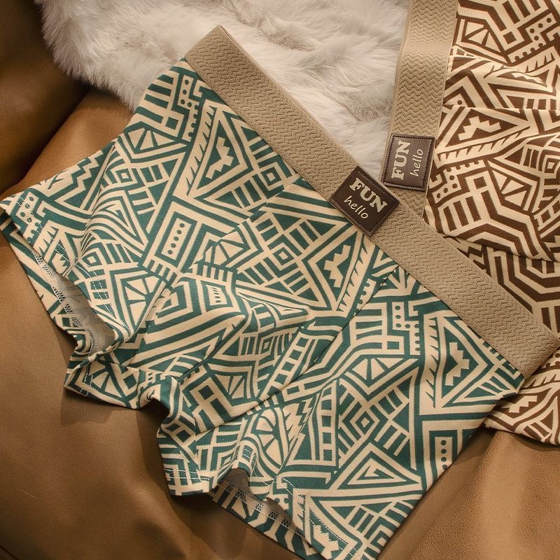 Men's Boxer Shorts Manufacturer - Custom Ethnic Retro Underwear