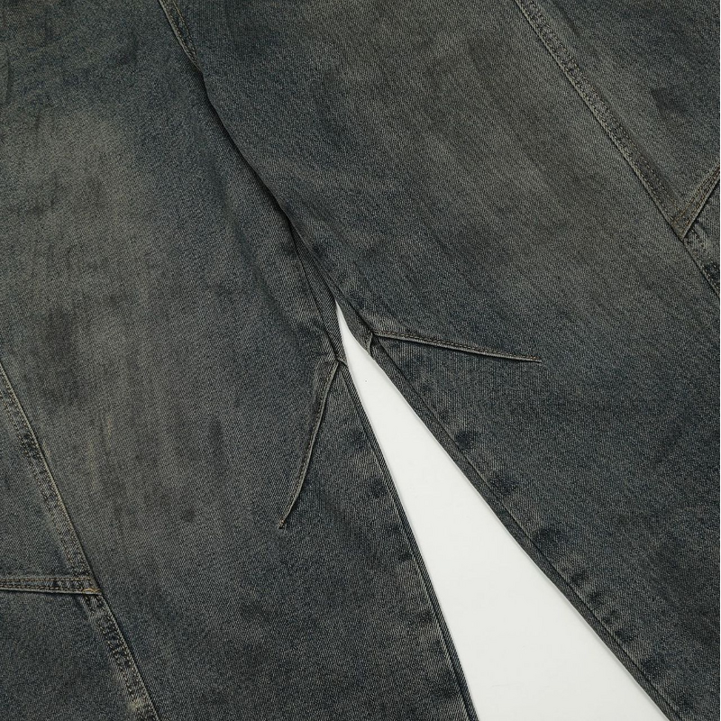 Men's Jeans Supplier - OEM Retro Straight Casual Denim