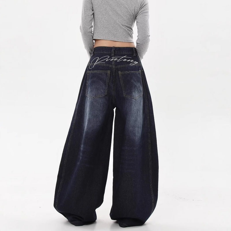 Men's Pants Supplier - Custom Vintage Straight Leg Denim