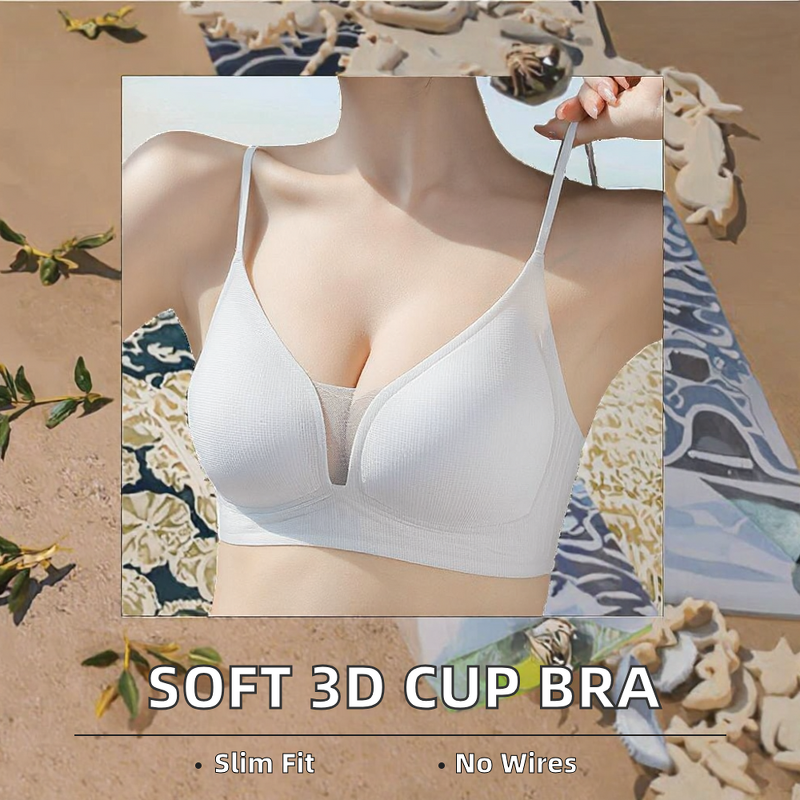 Women's Bra Supplier - Custom 3D Cup French Back Bra