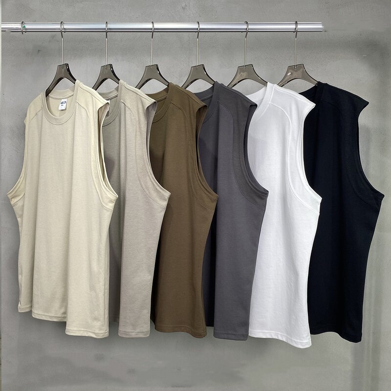 Men's Tank Top Manufacturer - Bulk Cotton Sleeveless Vest