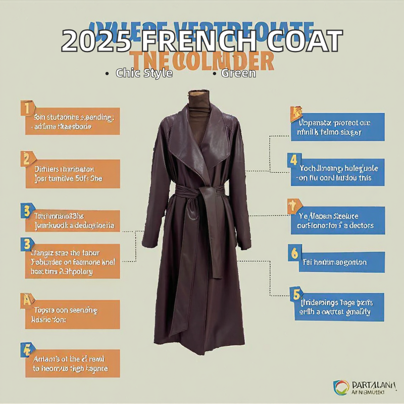 Women's Trench Coat Manufacturer - Custom Waterproof PU Leather Coat