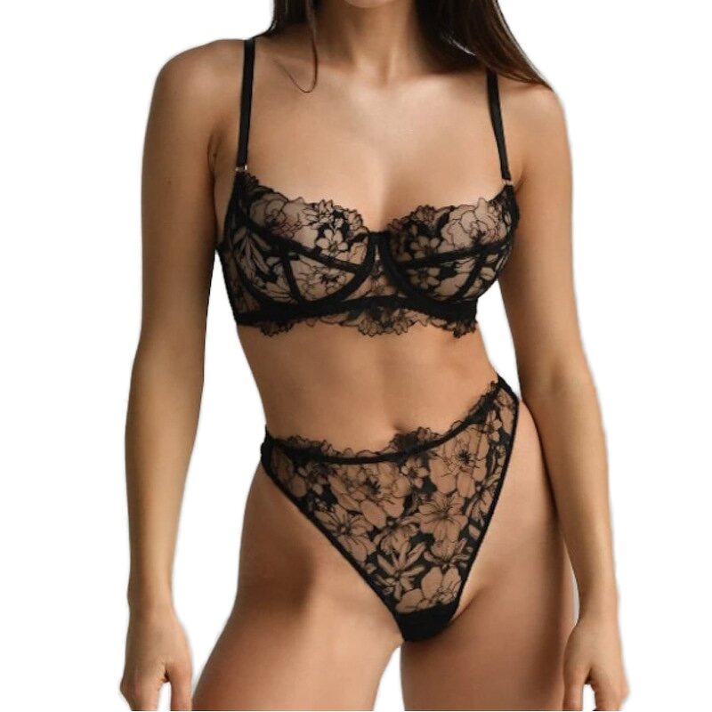 Women's Lingerie Set Factory - Custom Side Breast Bra Set