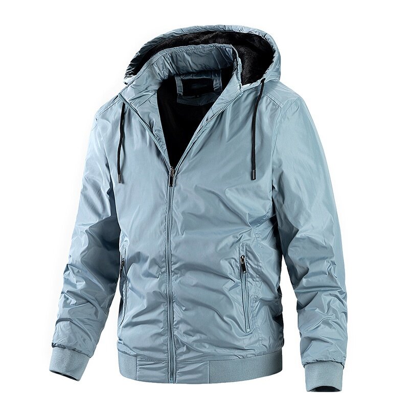 Men's Coat Factory - Custom Windproof Hooded Jacket