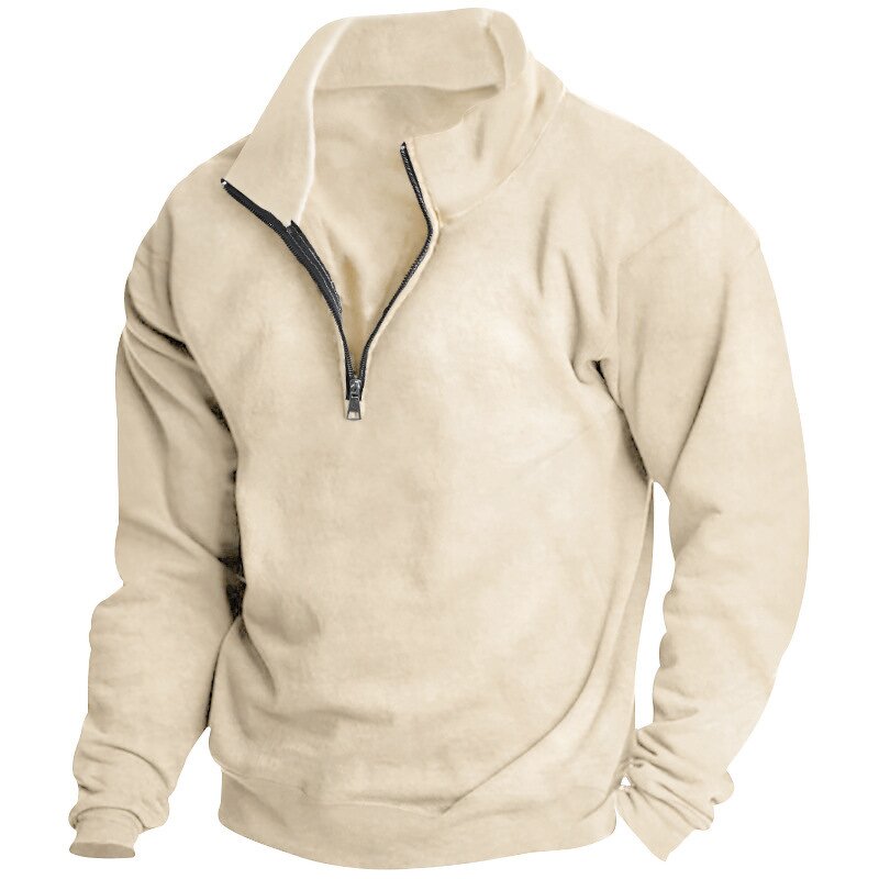 Men's Sweatshirt Factory - OEM Cotton Half Zip Pullover
