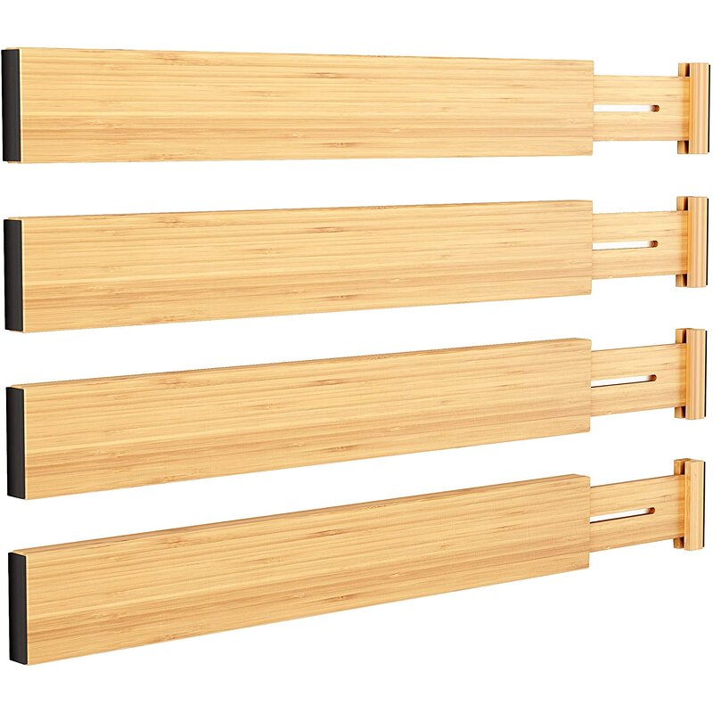 Bamboo Drawer Organizer Factory - Custom Expandable Shelf