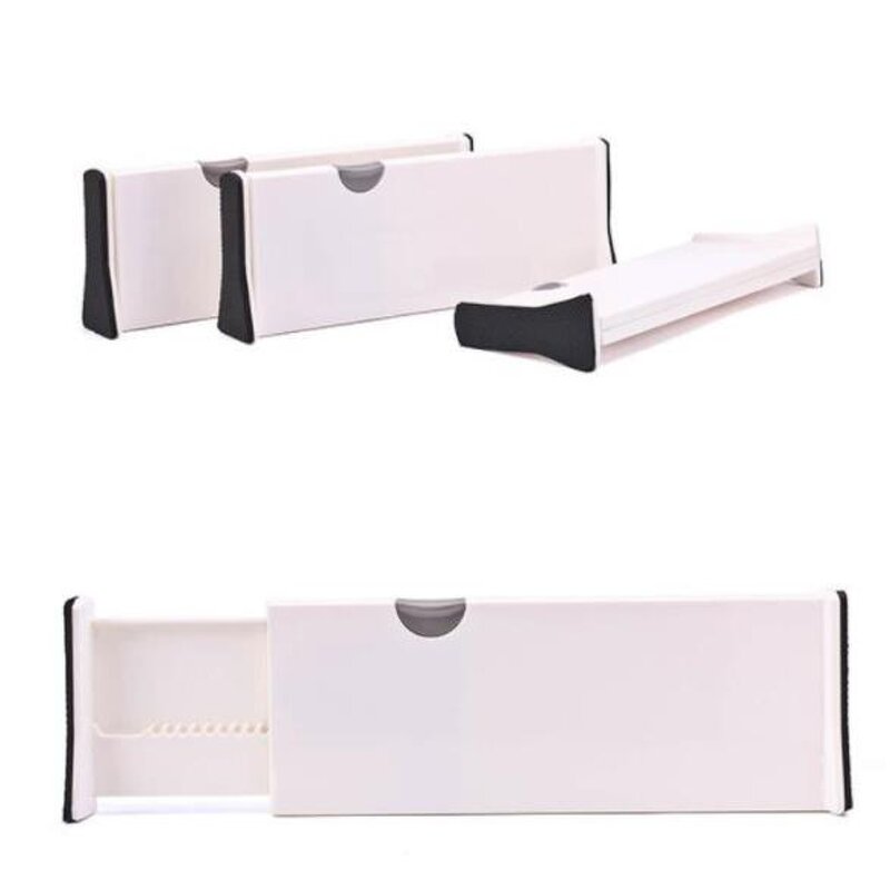 Drawer Divider Manufacturer - Custom Adjustable Plastic White